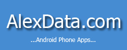 AlexData Android Apps Logo